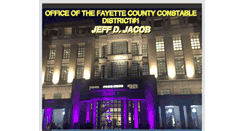 Desktop Screenshot of fayetteconstable.com