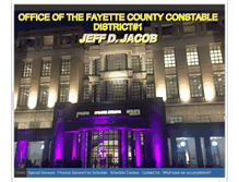 Tablet Screenshot of fayetteconstable.com